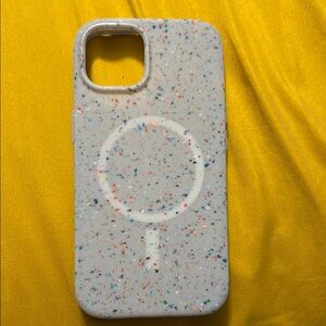 Otterbox Speckled White Phone Case- IPhone 14